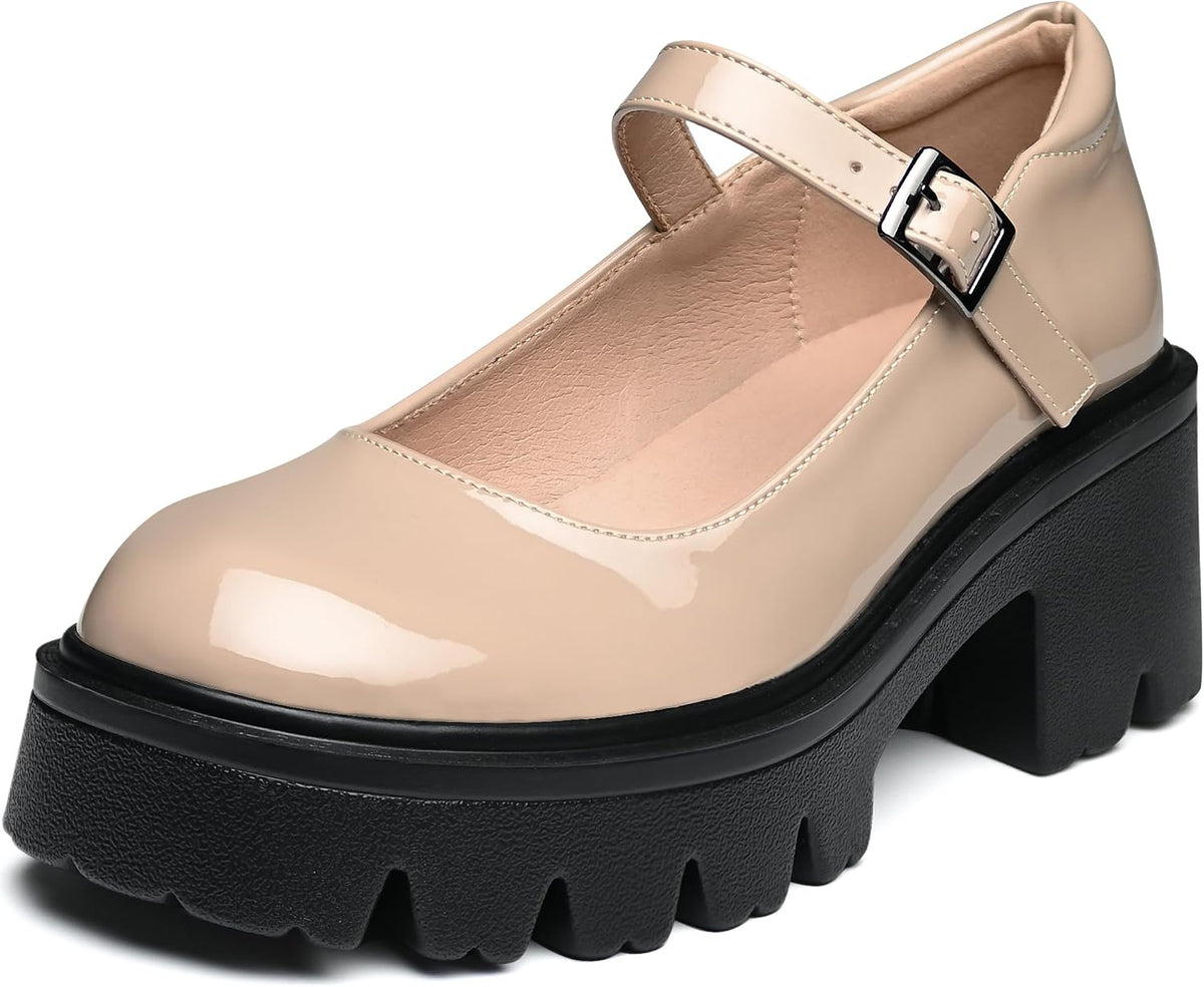 The Platform Mary Jane — Sand Patent