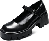 The Platform Mary Jane — Noir Smooth